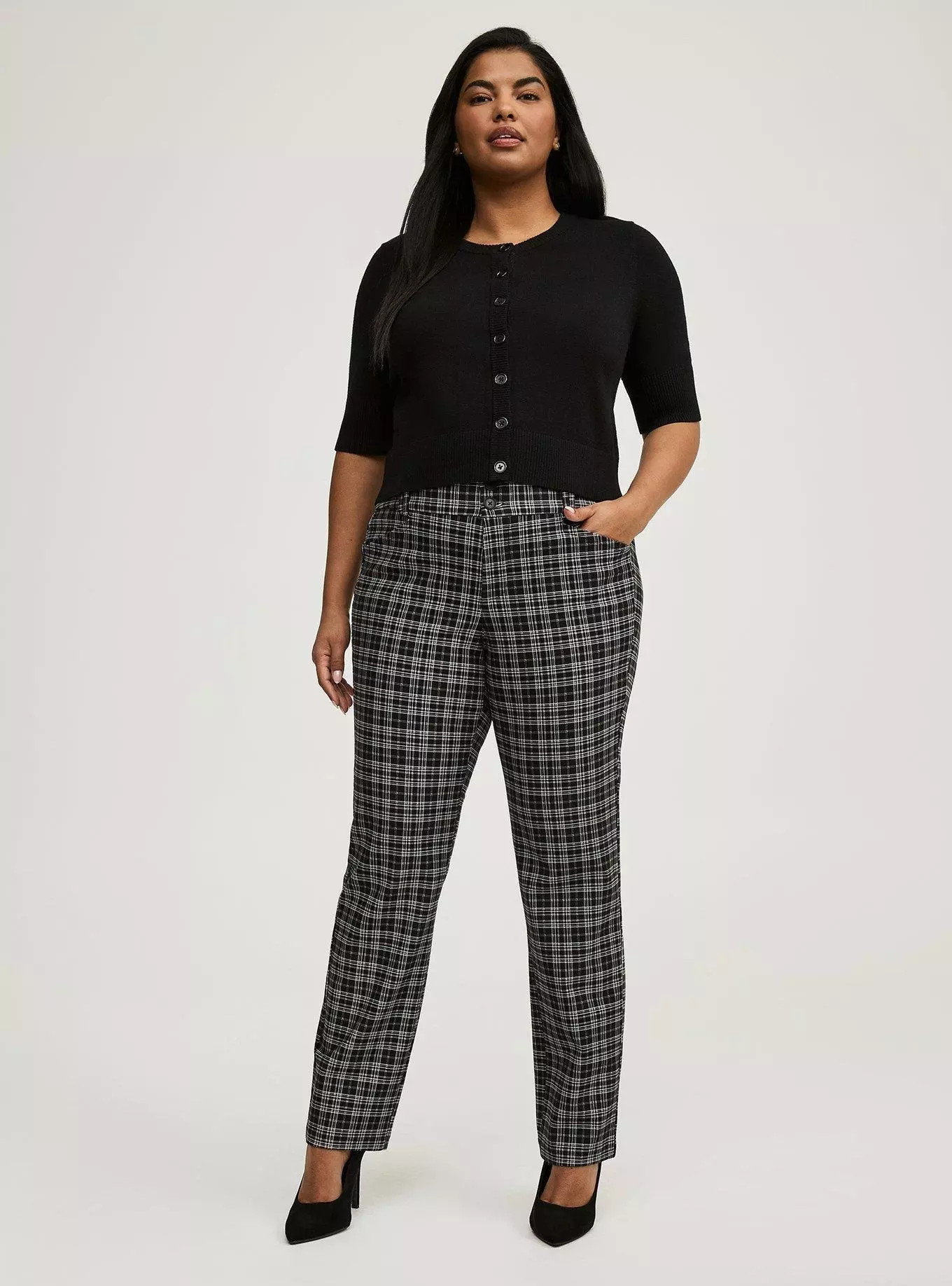 Trouser Straight Studio Luxe Ponte Pant | Torrid (US & Canada)