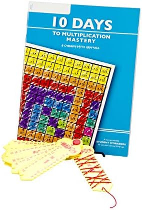 Learning Wrap-Ups, 10 Days to Multiplication Mastery Workbook & Wrap-Up Set | Amazon (US)