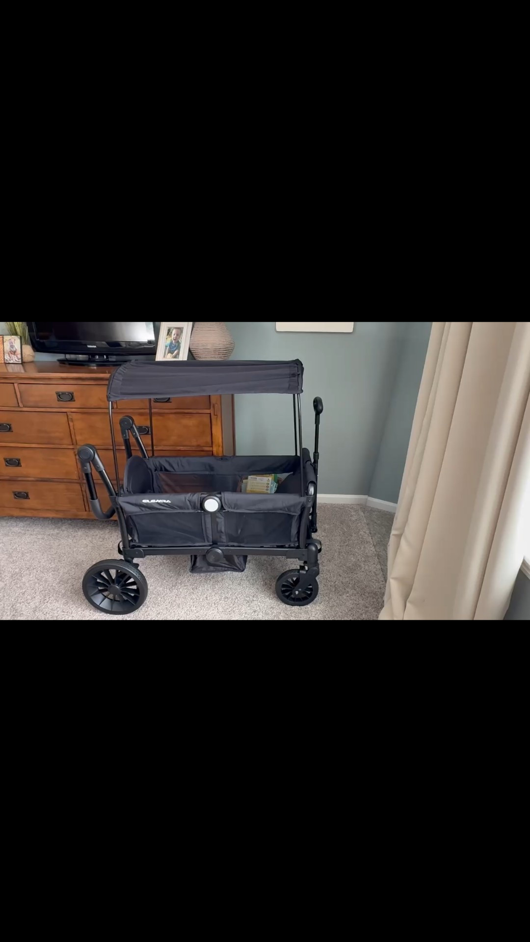 Whoever thought I’d be so excited about a stroller/wagon!?! I know right? As a mom anything that makes my life easier I have to share. This stroller/wagon has push and pull along with its COMPLETELY washable. You can take the whole lining off and machine wash. Not only that but has a buckle to keep it closed when you aren’t using it so it doesn’t fall apart all over.  

#LTKKids #LTKBaby #LTKFamily