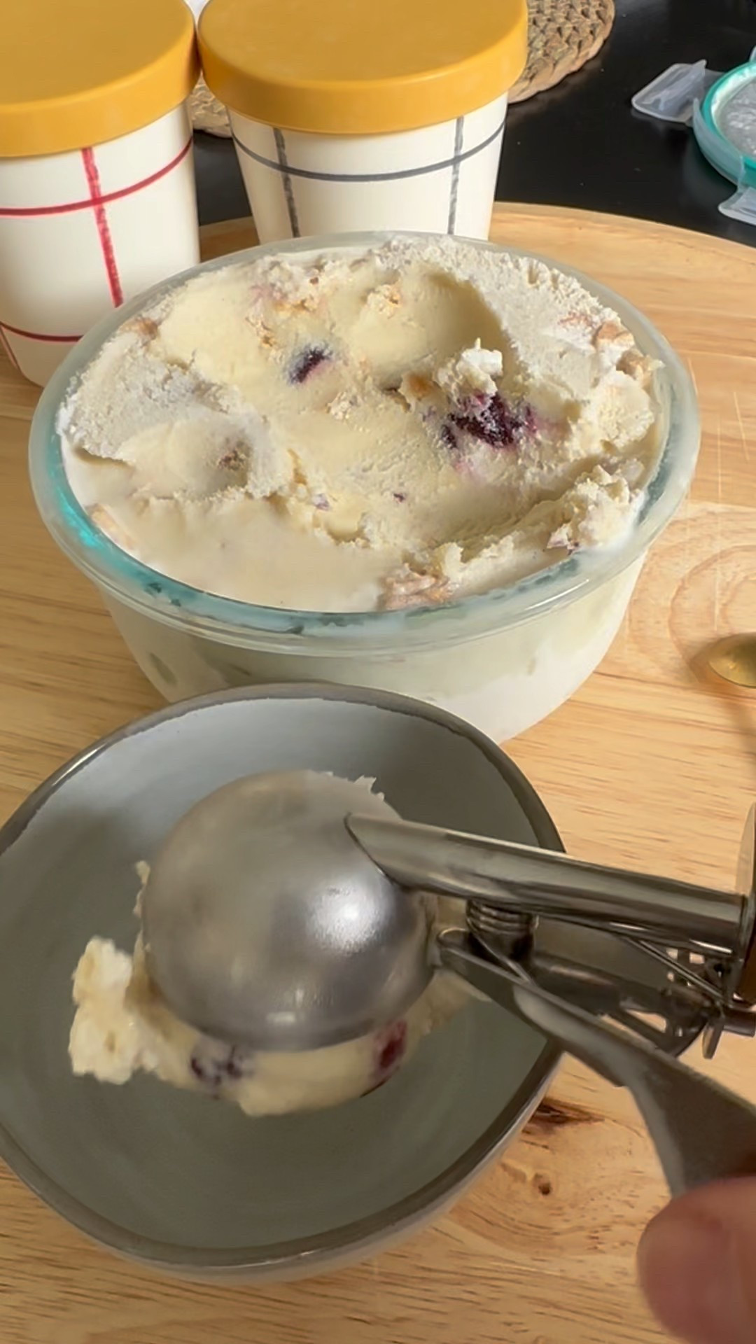 This one tastes like childhood and summer☀️

Blueberry 🫐 & waffle 🧇 cone frozen custard 

#LTKSummerEdit #LTKSeasonal