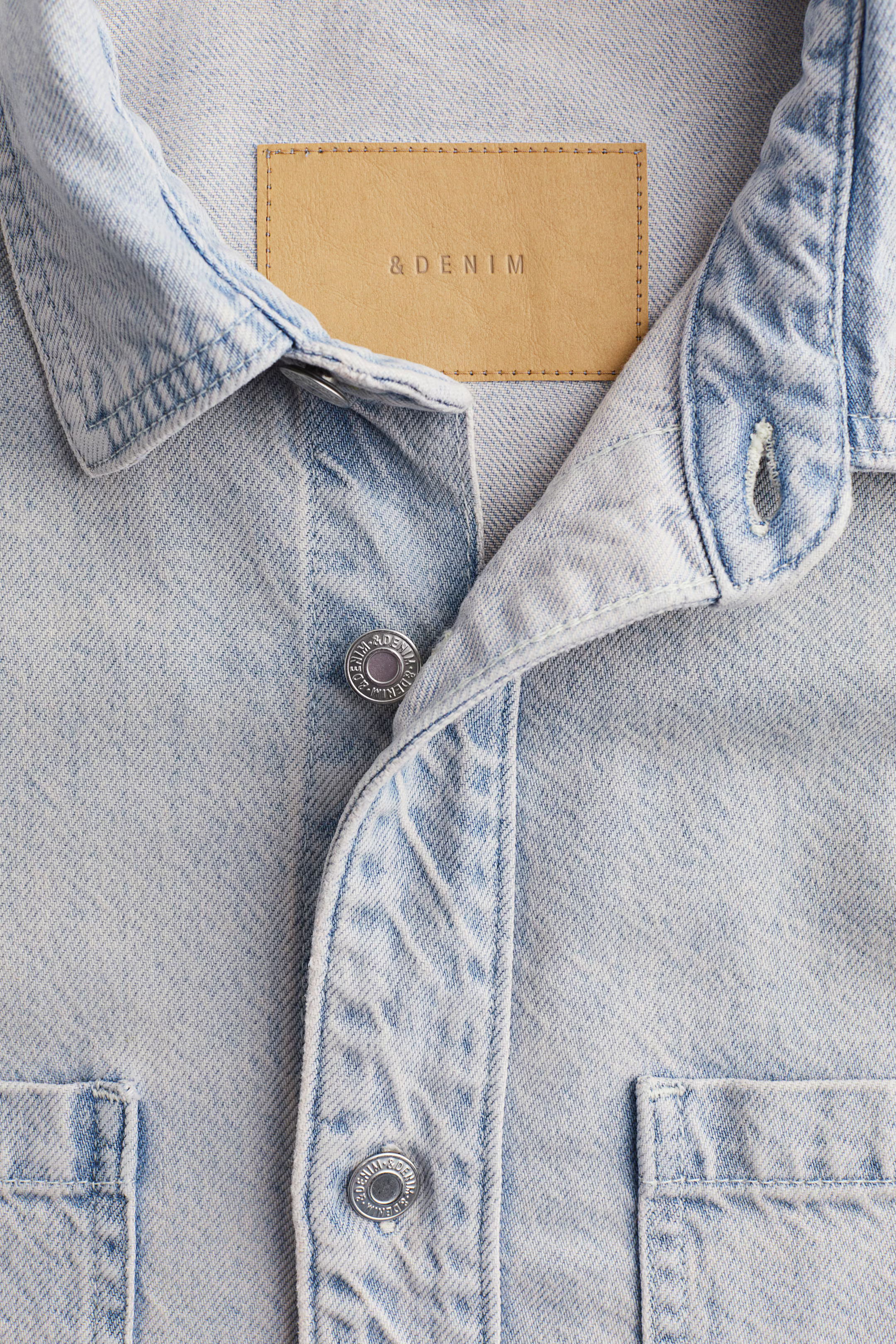 Feather Soft Denim Shirt | H&M (US + CA)