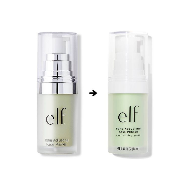 e.l.f. Tone Adjusting Face Primer Small - Green - 0.47 fl oz | Target