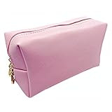 Large Capacity Makeup Bag Portable Makeup Organizer Soft Pink from Royal Care Cosmetics | Amazon (US)