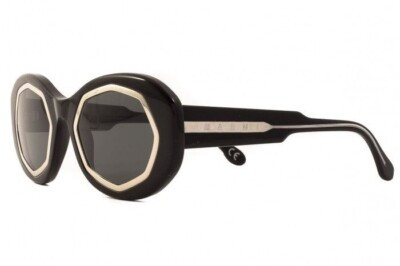 New In Case Marni Mount Bromo YS2 Black Round Unisex Sunglasses | eBay US