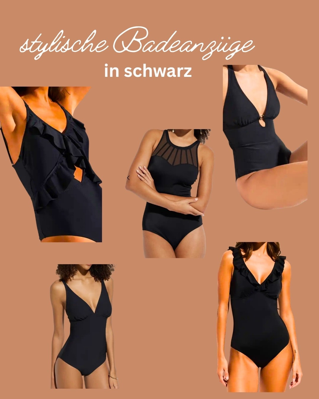 Super schöne schwarze Badeanzüge bis Größe 50 🖤 ich trage in allen Teilen eine 44.

#LTKmidsize #LTKswimwear #LTKspring