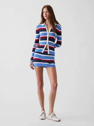 Gap \u00d7 Malbon Stripe Sweater Mini Skort | Gap (US)