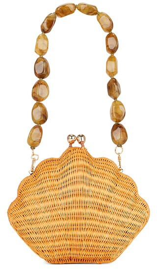 Bela Shell Bag in Light Honey | Revolve Clothing (Global)