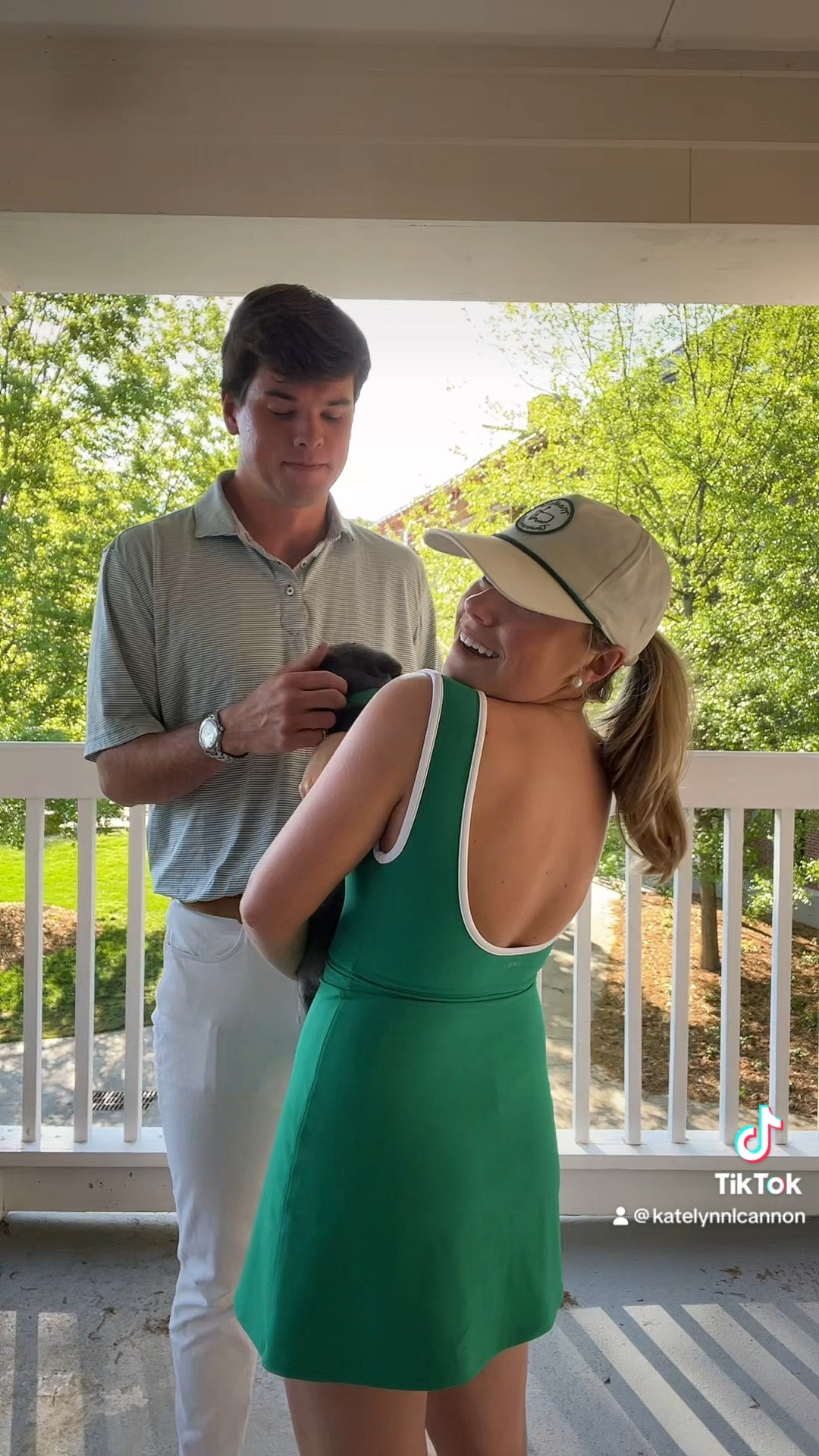 Masters Sunday outfit 🤍