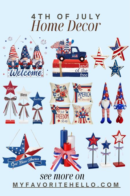 4th of July, Fourth of July, July 4th home decor, American flag home decor, 4th of July home decor 

#LTKSpringSale #LTKhome #LTKparties