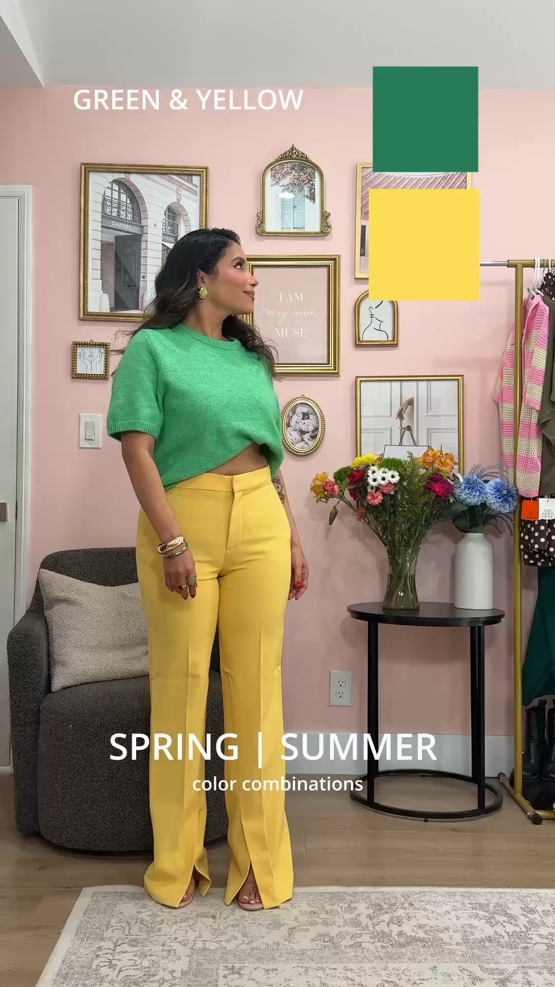 Color combinations for Spring | Summer 🥰 sorry some items are oos linked alternatives to some 💕

#LTKootd