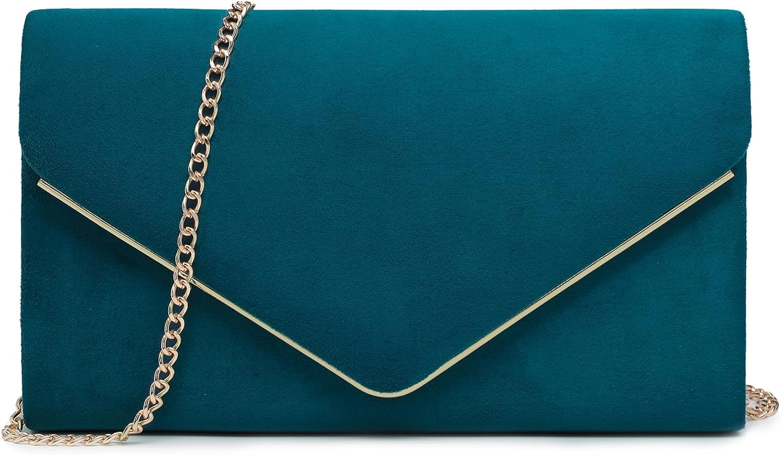 Dasein Women Faux Suede Evening Clutch Bags Formal Party Clutches Wedding Purses Cocktail Prom Cl... | Amazon (US)