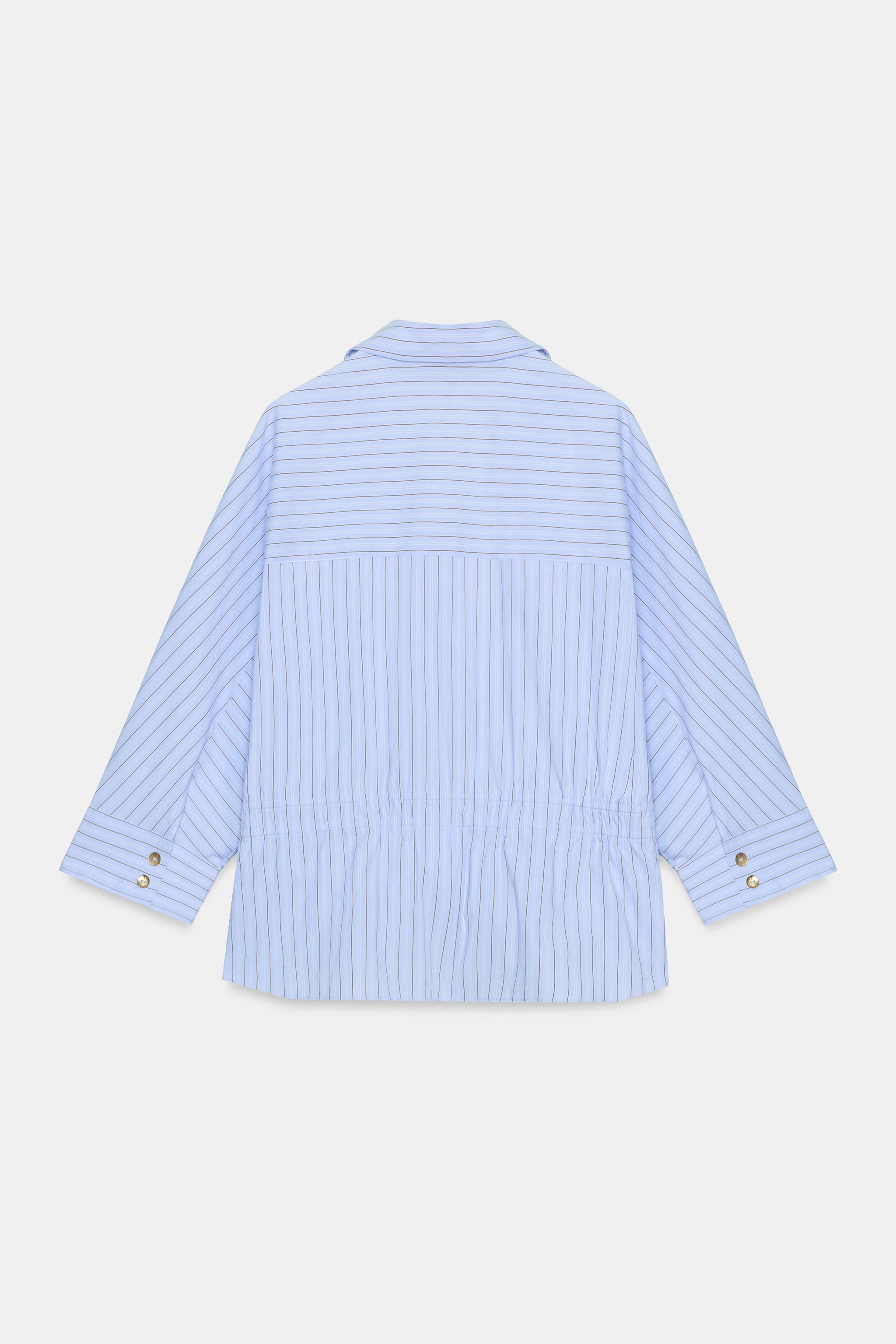 BOW STRIPED SHIRT | Zara US