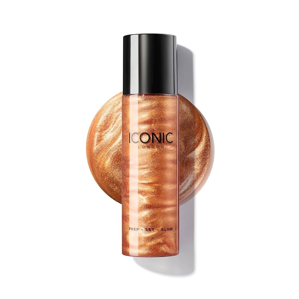 ICONIC LONDON Prep-Set-Glow | Hydrating + Setting + Glowing Spray, 3-in-1 Formula for a Dewy, Rad... | Amazon (US)