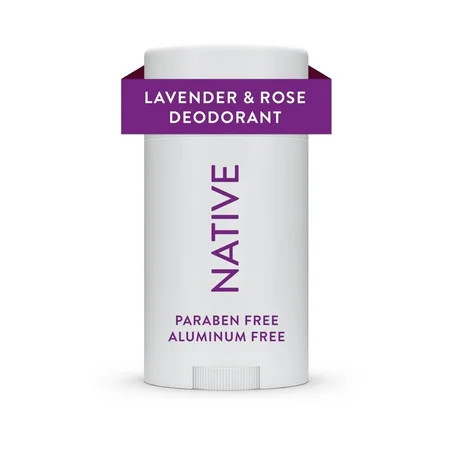Native Natural Deodorant, Lavender and Rose, Aluminum Free, 2.65 oz | Walmart (US)