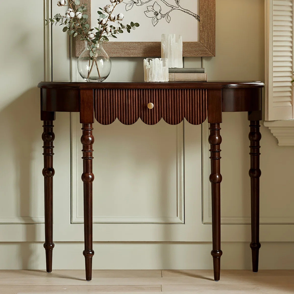 39" Solid Wood Console Table | Wayfair North America