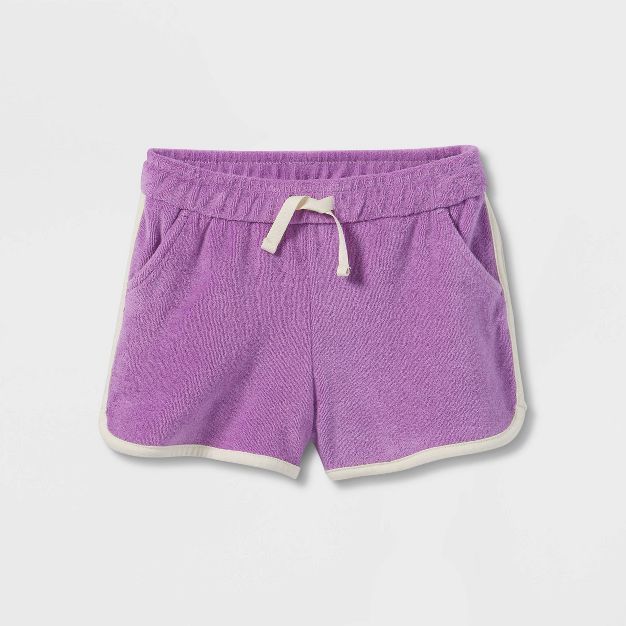 Toddler Girls' Solid Pull-On French Terry Shorts - Cat & Jack™ | Target