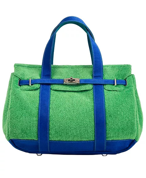 Madaket Terry and Cotton Canvas Small Tote Handbag | Macy's