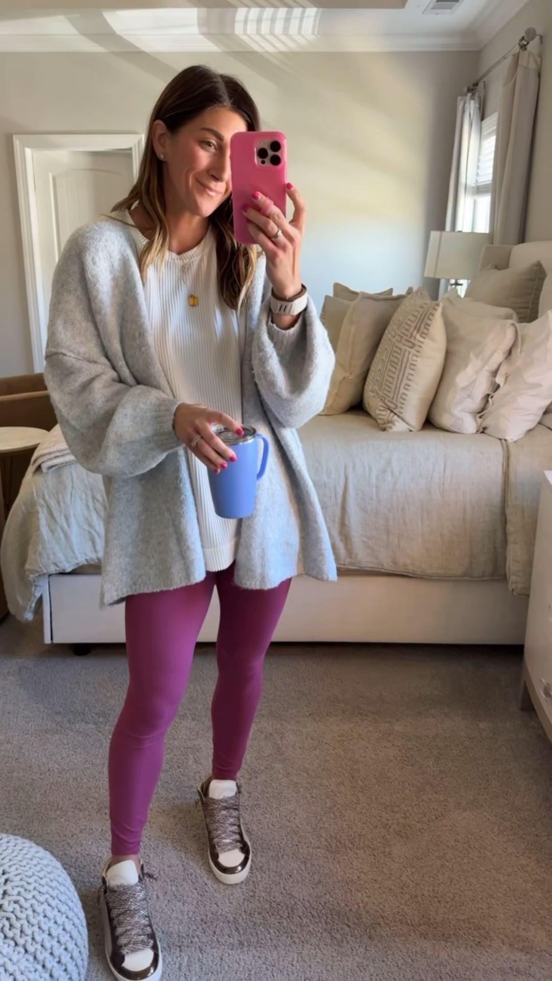 Shop outfit details 

Tee: small oversized 
Cardigan: small oversized
Leggings: size 6/25in Lululemon aligns (also linked CRZ yoga leggings that are almost identical and way less!)
Shoes are on MAJOR sale!! Originally $325 now $99. Size 38!

Jewelry and loopy linked

10% off loopy phone cases with code: watsonansley10

Click to shop 

Outfit | details | daily | comfy | cozy | mom | leggings | sweater | cardigan | shoes | sneakers | p448 | necklaces | tiny tags | cross | white tee | amazon fashion | swig | sparkle laces | high tops | tennis shoes | mom fit 



#LTKActive #LTKSaleAlert #LTKSeasonal