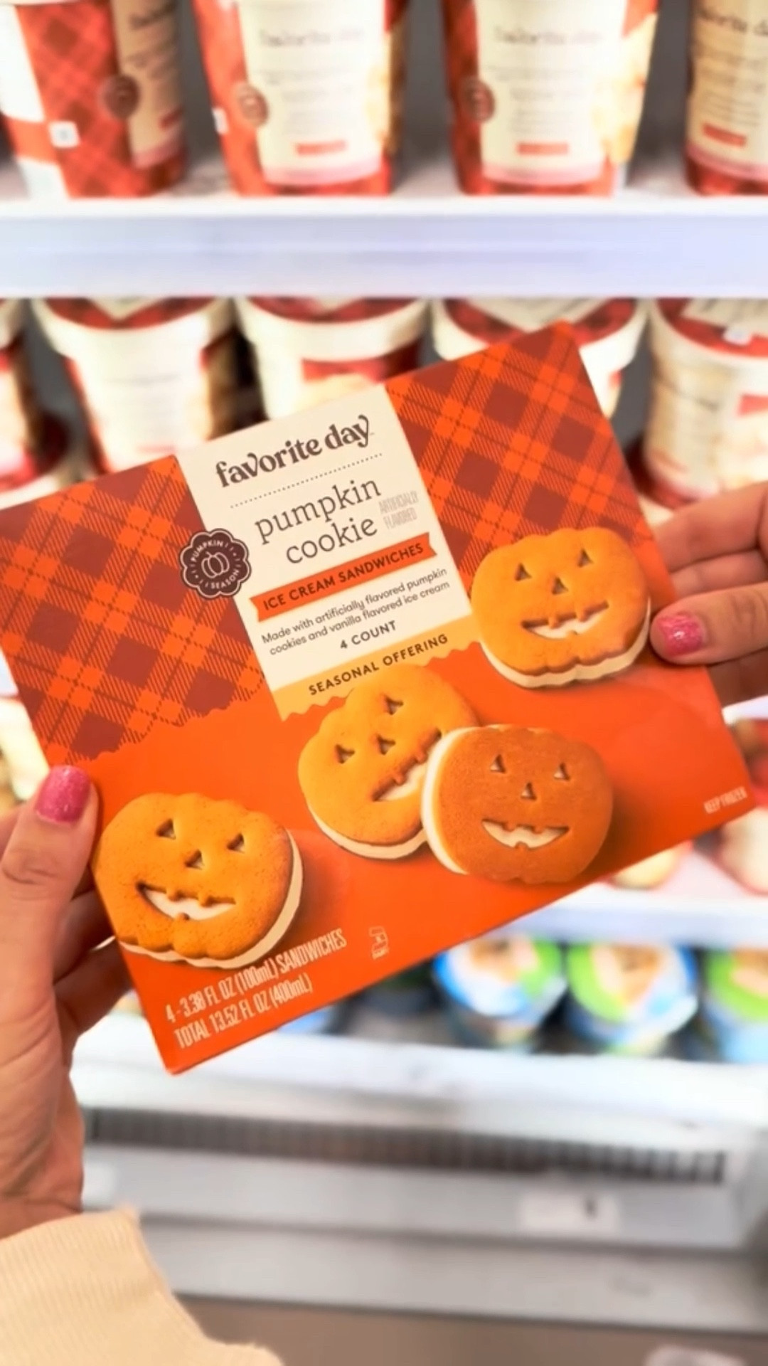 When I saw these, into the cart they went 🎃🍦🛒✨

Talk about such an easy Halloween dessert idea for parties, kids’ snacks, or just a cozy fall night in. 

These pumpkin-shaped ice cream sandwiches are are such a cute Halloween sweet treat. 💕  Target, you’ve outdone yourself! 



#LTKSeasonal #LTKHome #LTKParties