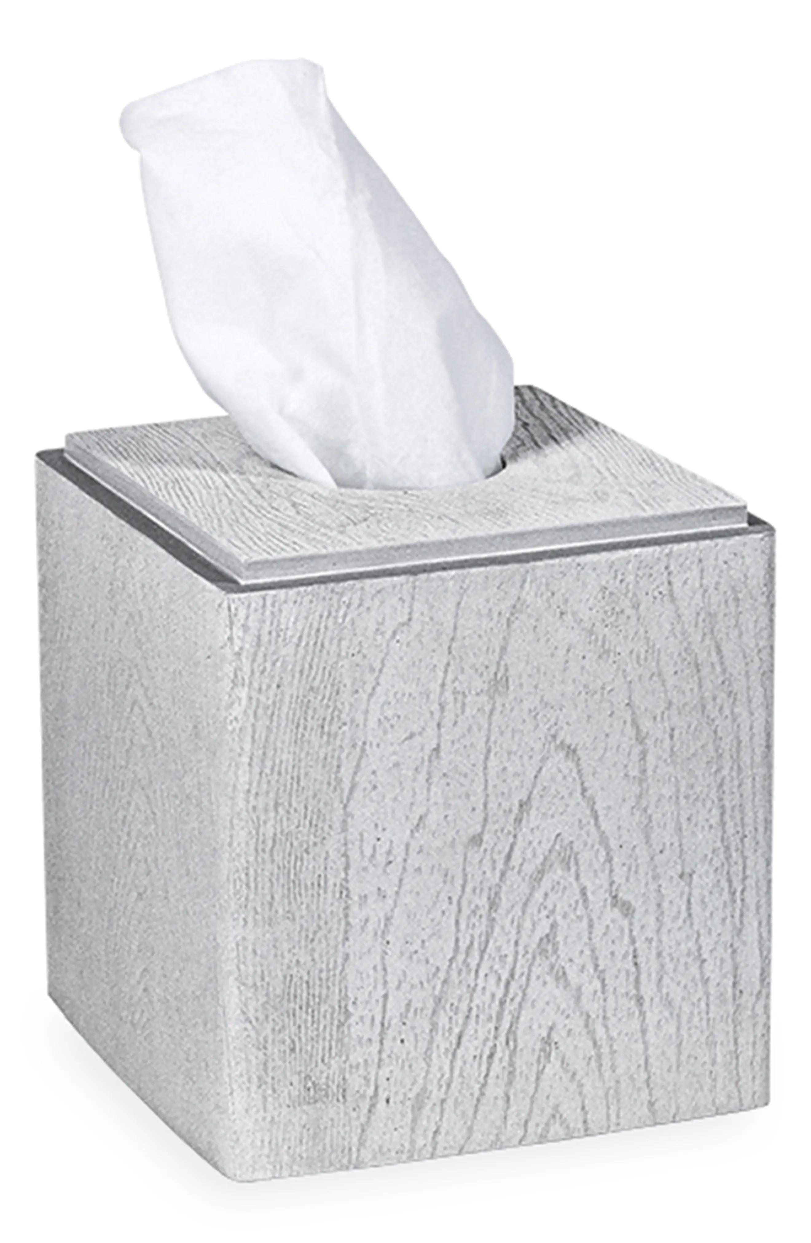 Dkny Grey Wood Tissue Box Cover, Size One Size - Grey | Nordstrom