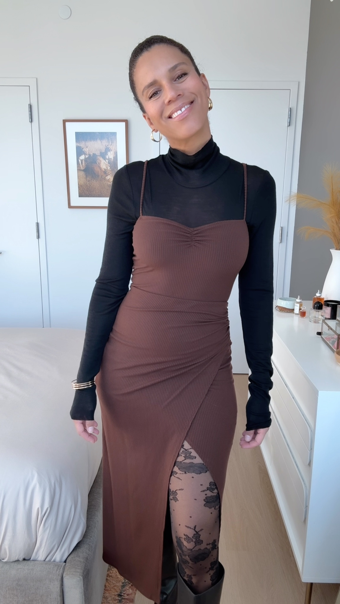 Day 21 of 21 days of getting dressed! Styling a summer dress for fall  

#LTKSeasonal #LTKOver40 #LTKStyleTip