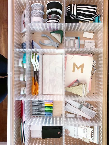 I love using these as drawer organizers … and you can see they work very well to contain small gift wrapping / party supplies! Can’t believe how well they work inside this drawer 🤍

#LTKfamily #LTKhome