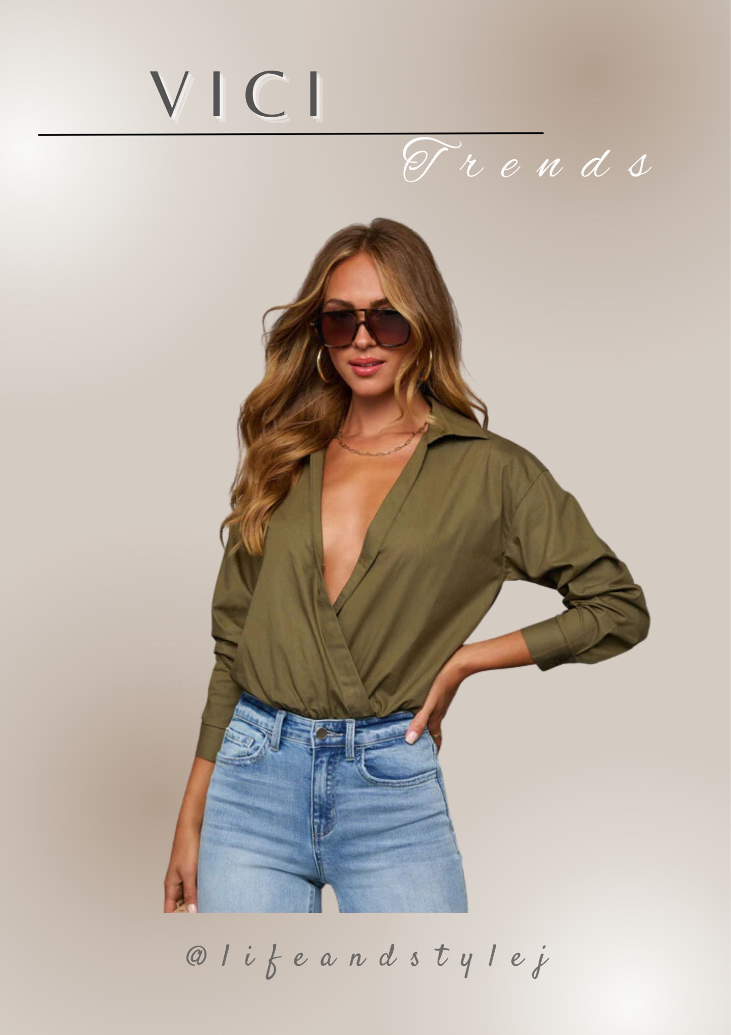 The "Vici Keep On Collared Bodysuit" is a sleek and stylish piece that can easily transition from day to night. For a daytime look, pair it with high-waisted jeans and ankle boots or loafers for a polished yet casual vibe. Add a structured blazer and a leather tote to keep things professional for a workday. 

#LTKFindsUnder100 #LTKStyleTip #LTKSeasonal