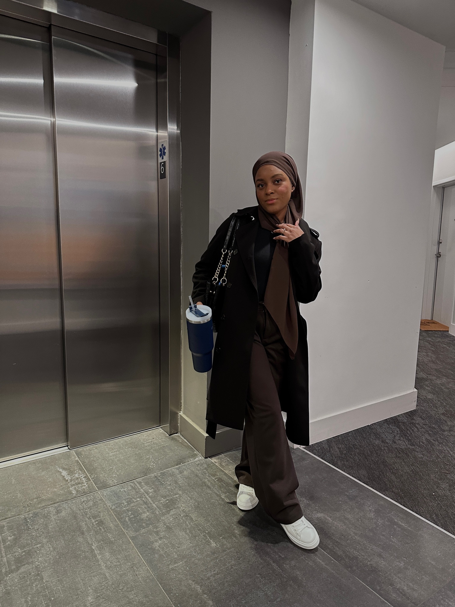 Hijabi work outfit inspo 🖤🤎 modest fashion , hijab style , fashion inspo

#LTKfindsunder50 #LTKstyletip #LTKworkwear