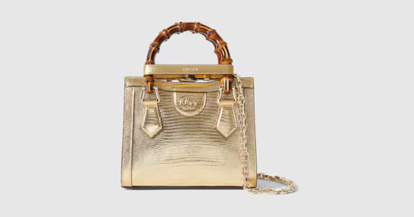 Gucci Gucci Diana lizard small tote bag | Gucci (US)