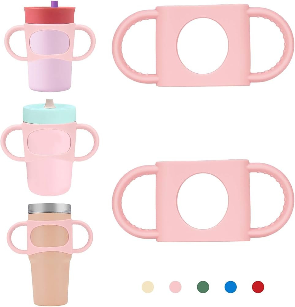 NiHome Tumbler Grip Compatible with 14oz Stanley Quencher, Fit for 12 15oz Zak Owala kids Cups Ac... | Amazon (US)