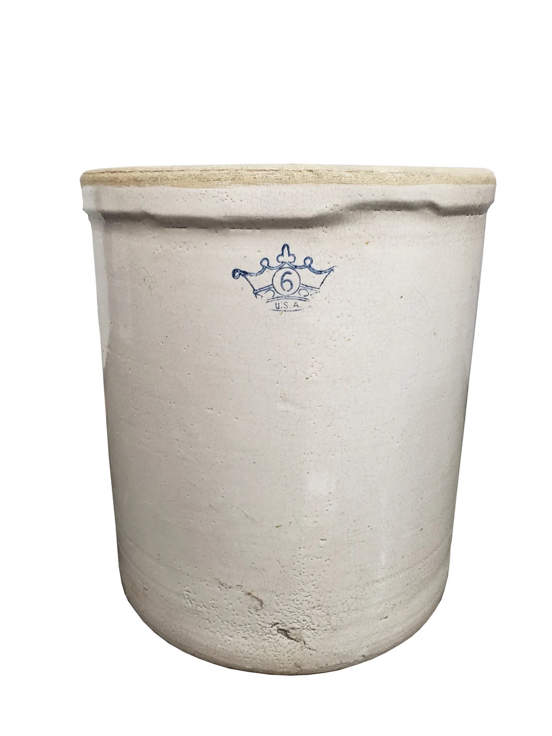 Stoneware Crock Number 6 - 6 Gallon Crock for Decor - Etsy | Etsy (US)