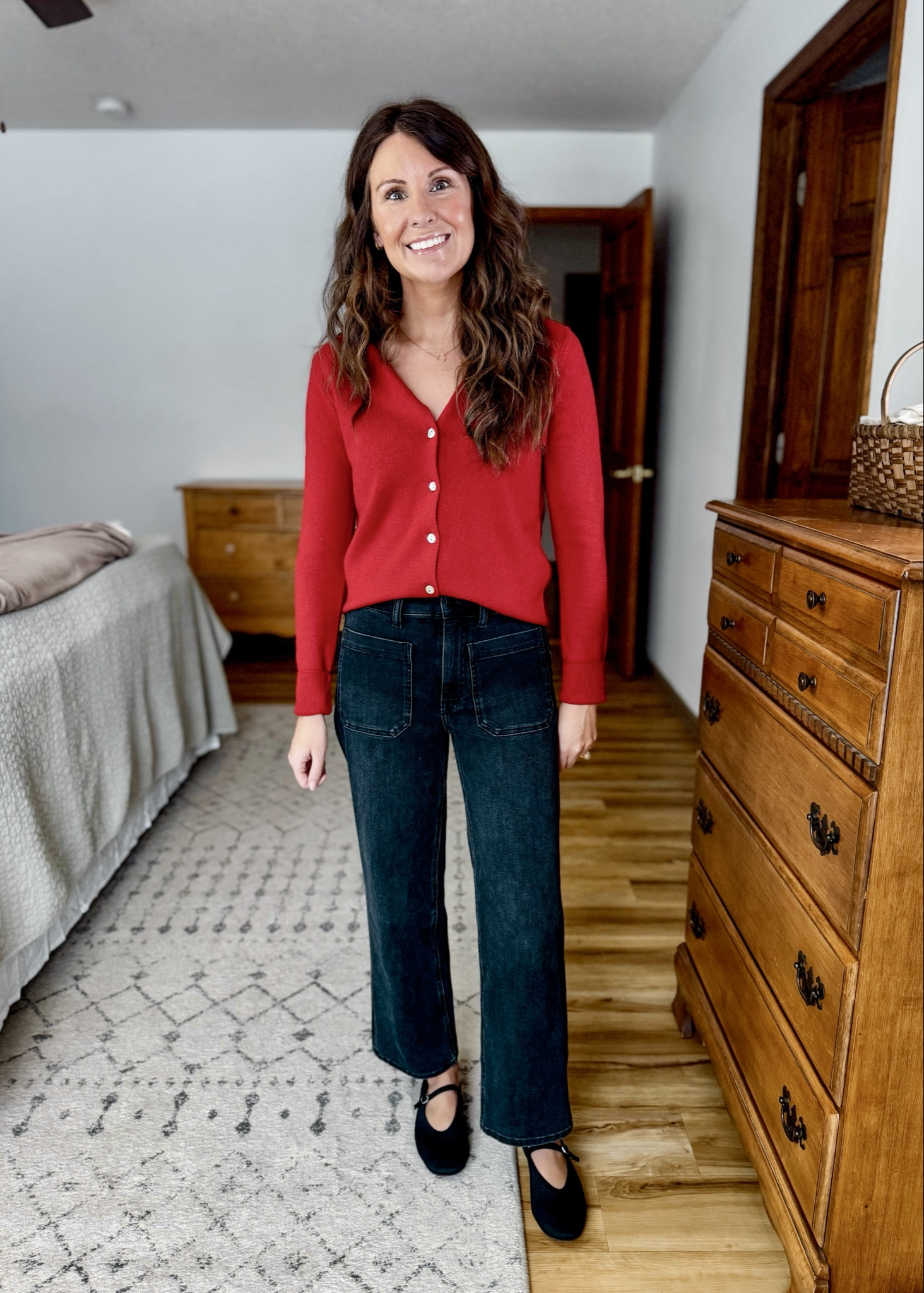 use INFG-25MARISSA10  for 10% off your first order from Quince (new customers only!)

size 24 in the 26” inseam in these jeans and size xs in my red cashmere cardigan (also linked more affordable ones). My shoes are size 6.5 and I also linked some more affordable pairs.
 
#quincedenim #quincetryon #cashmeresweater #cottonsweater #cashmerecardigan #cottoncardigan #quincesweater 


#LTKSeasonal #LTKFindsUnder100 #LTKHoliday