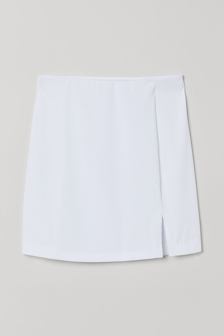 Fitted jersey skirt | H&M (UK, MY, IN, SG, PH, TW, HK)
