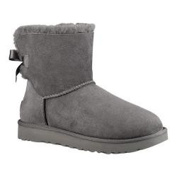 Women's UGG Mini Bailey Bow II Grey | Bed Bath & Beyond