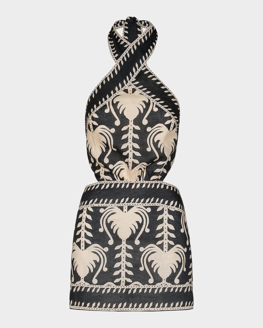 Johanna Ortiz Tide Strength Mini Dress | Neiman Marcus