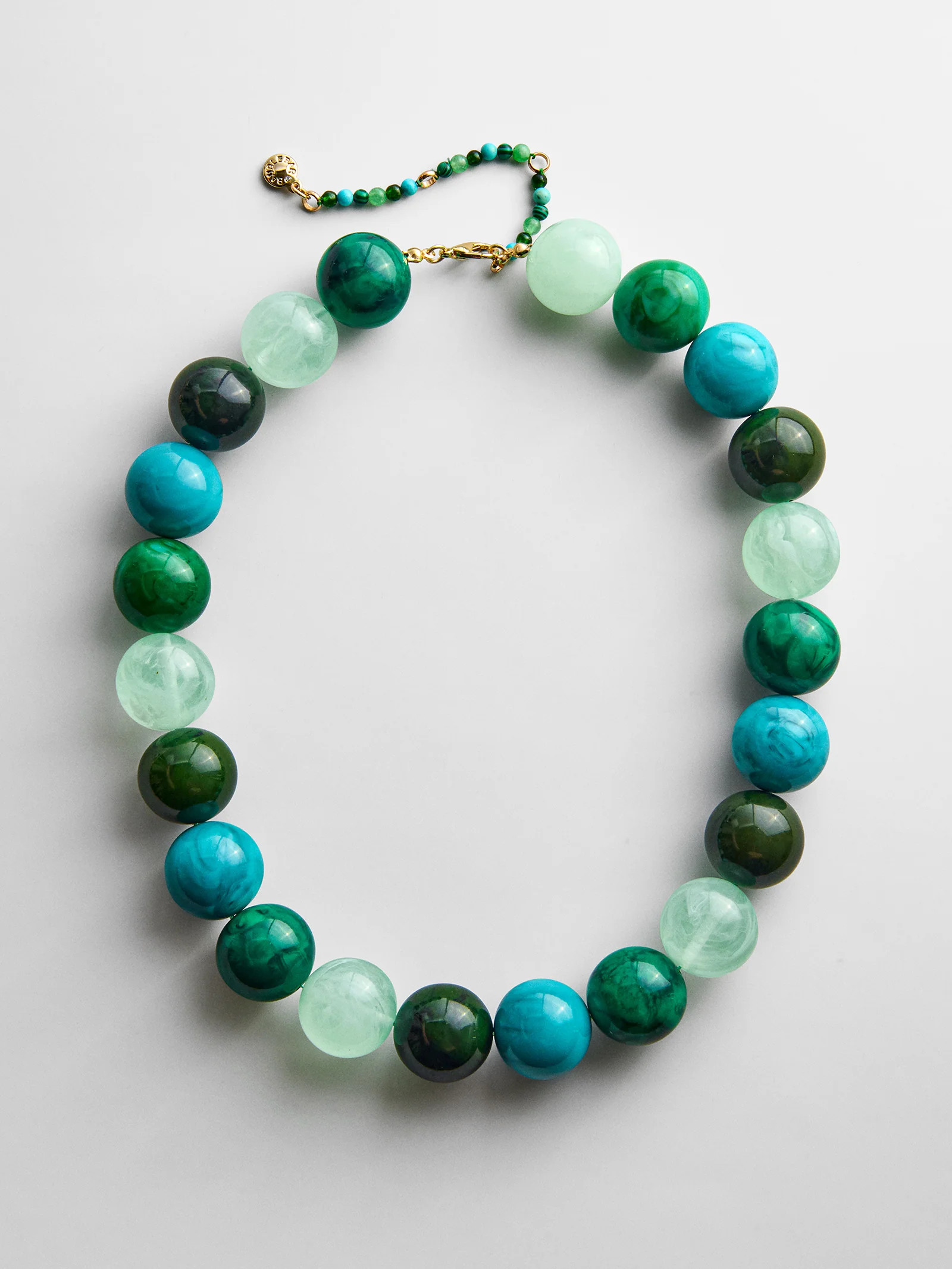 Jane Beaded Necklace - Blue Multi | BaubleBar