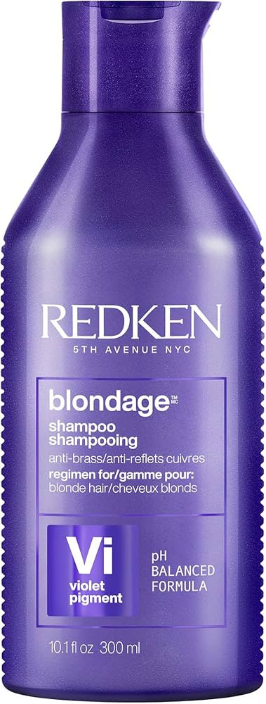 Redken Blondage Purple Shampoo For Blonde, Bleached or Highlighted Hair - Neutralizes Brassy Tone... | Amazon (US)