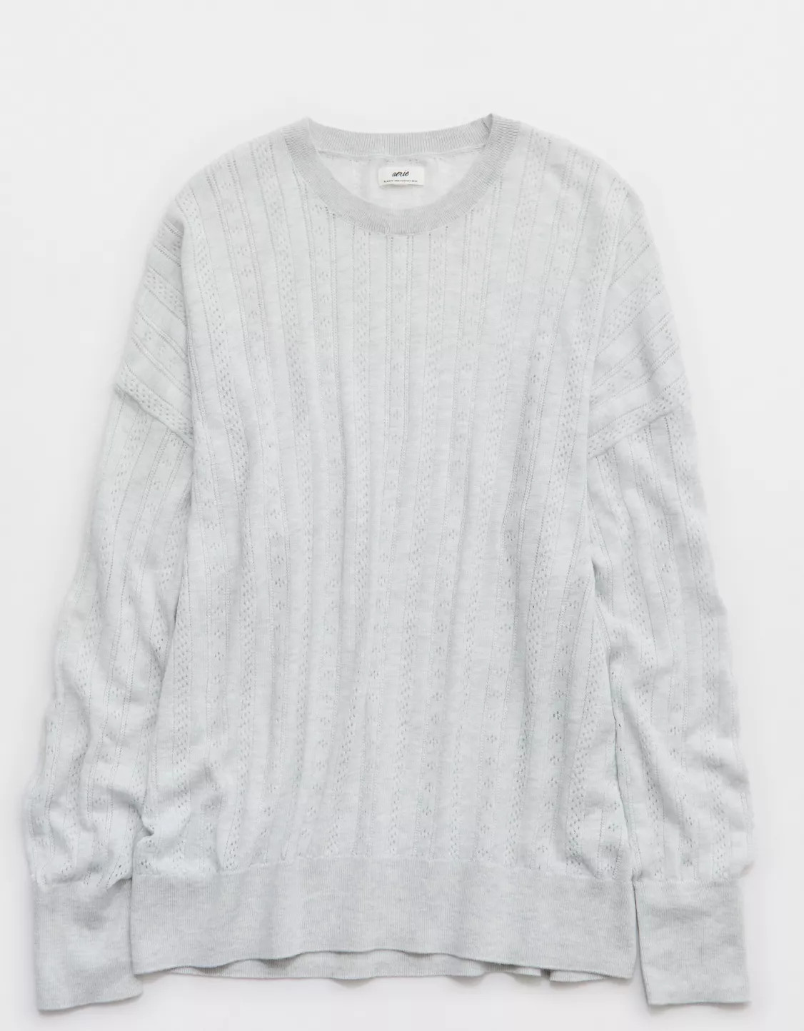 Aerie x Emily + Meritt Pointelle Sweater | Aerie