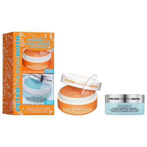 Full-Size Vitamin C & Hyaluronic Acid Eye Patches 2-Piece Gift Set | Sephora (US)