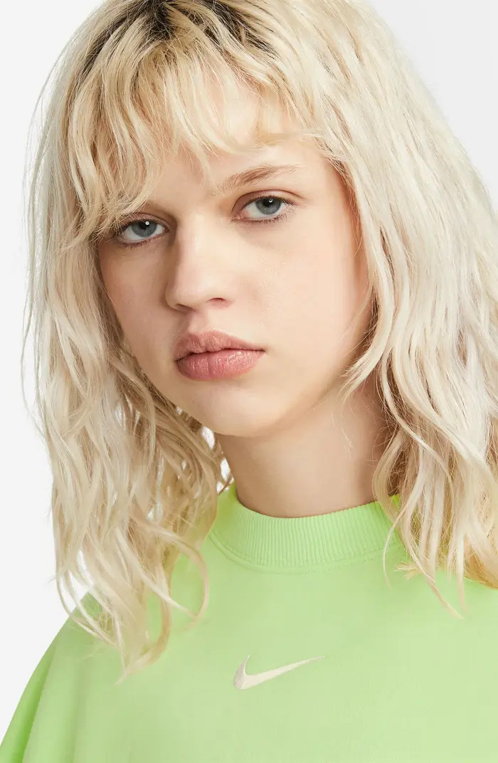 Nike Phoenix Fleece Crewneck Sweatshirt | Nordstrom | Nordstrom