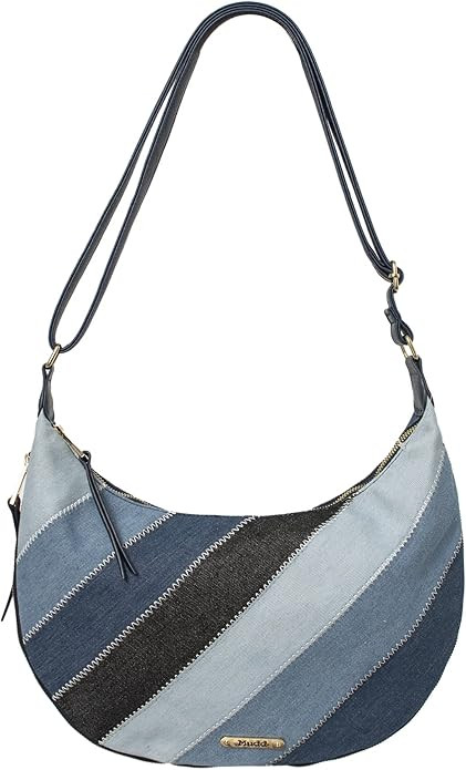 MUDD Handbags For Women Designer Patchwork Hobo Bag | Amazon (US)