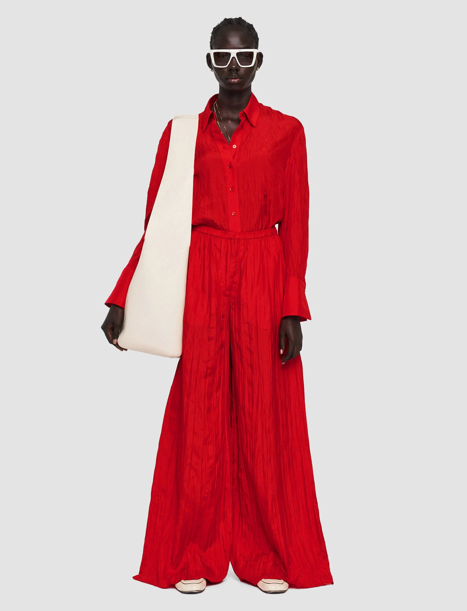 Silk Habotai Thoresby Trousers | Joseph