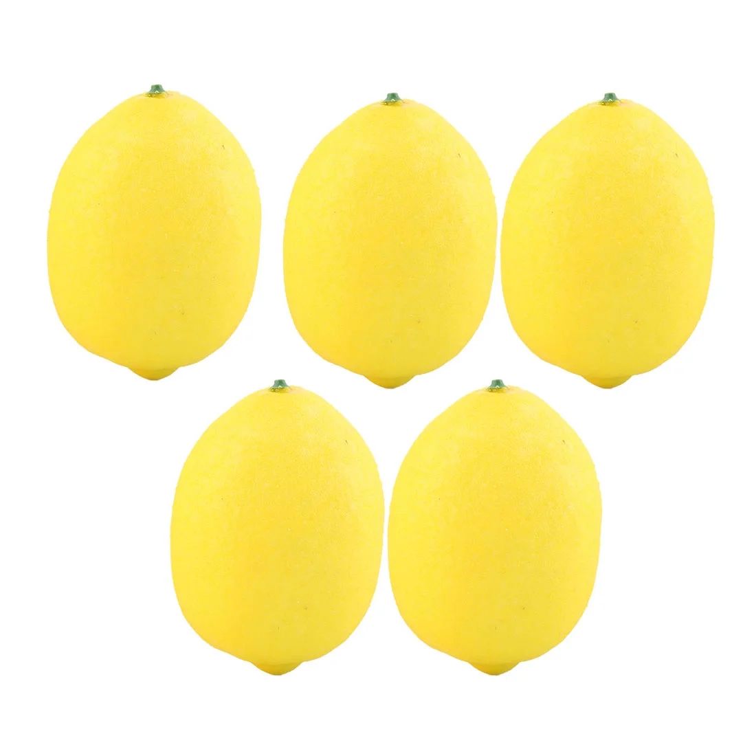 Unique Bargains Artificial Yellow Lemon House Decor Foam Design Emulation Fruit 5-Pack - Walmart.... | Walmart (US)