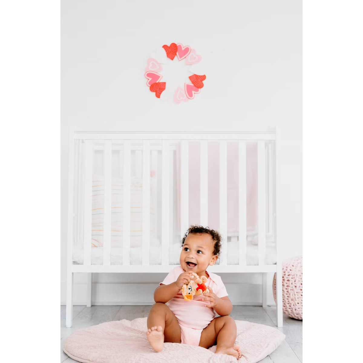 Pearhead Silicone Plush Teether - Dog - Valentine's Day | Target