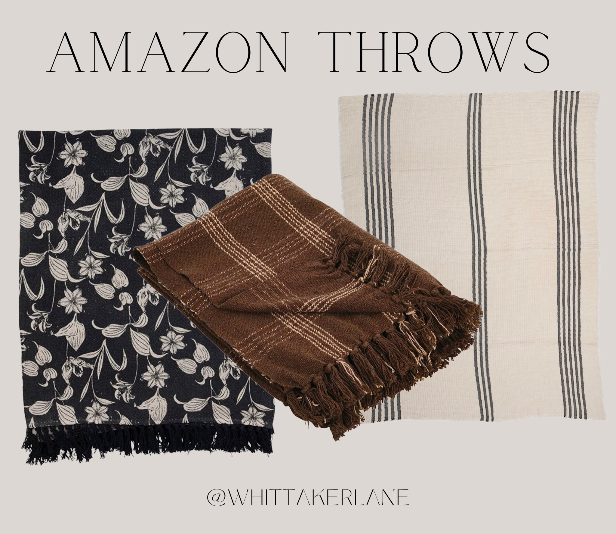Sale alert!! These Amazon throws are super affordable! 

Amazon prime, Amazon deals, Amazon sale, Amazon home, Amazon home decor, transitional home, transitional decor, studio McGee, McGee and co dupe, amber lewis

#LTKsalealert #LTKFind #LTKU