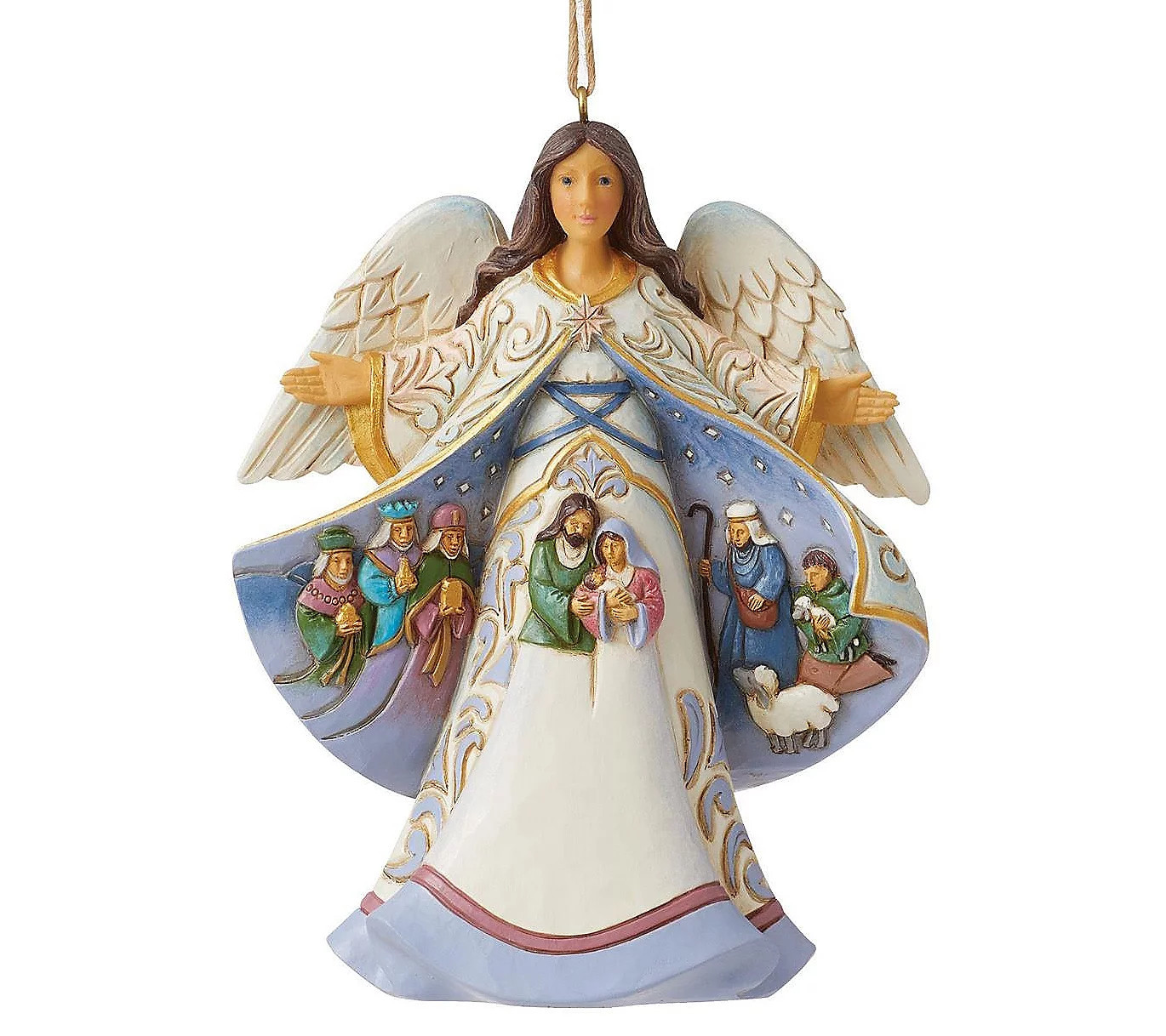 im Shore Angel Nativity Scene Coat Ornament | QVC