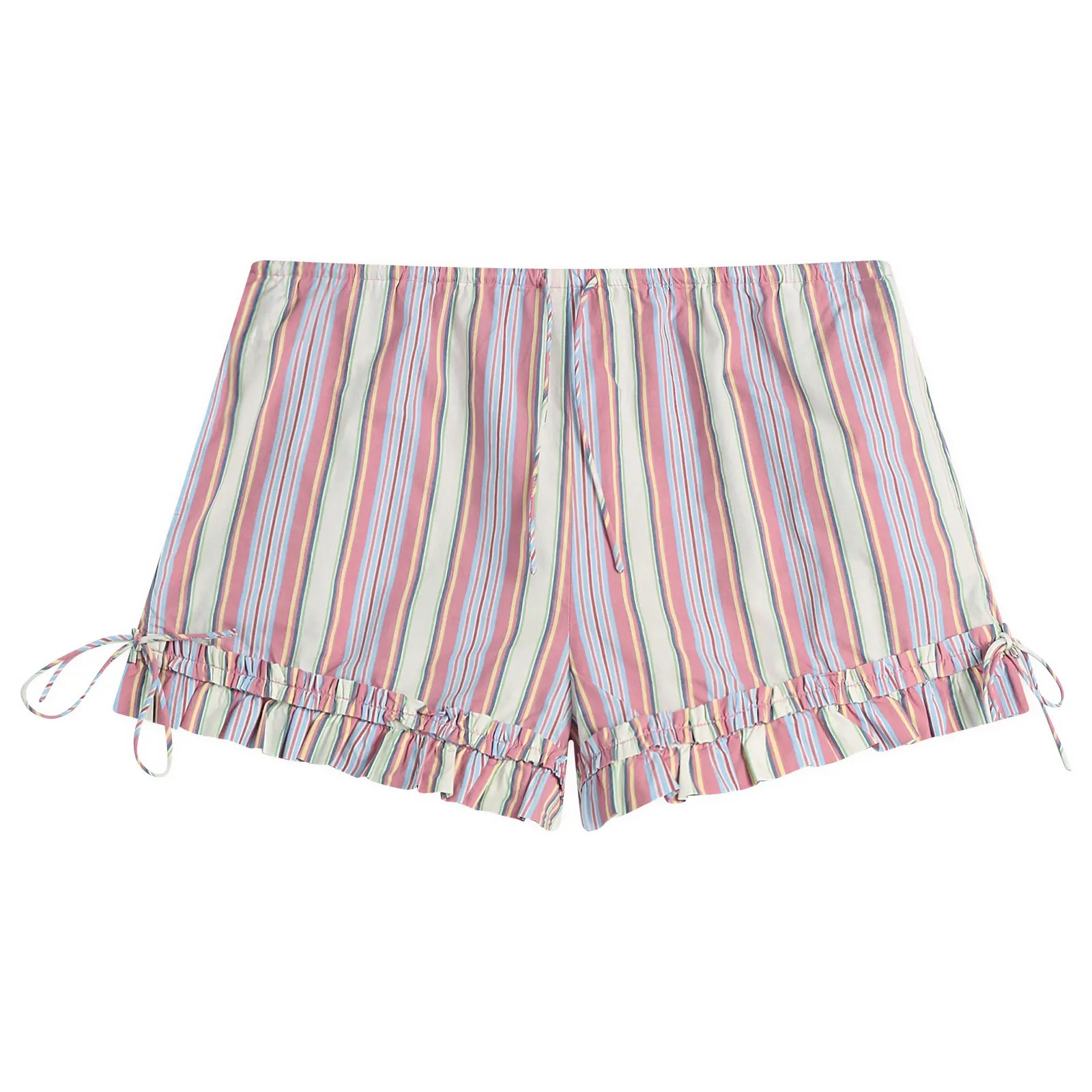 Damson Madder Women's Mafalda Frilly Tie Bloomer Pink | END. Clothing