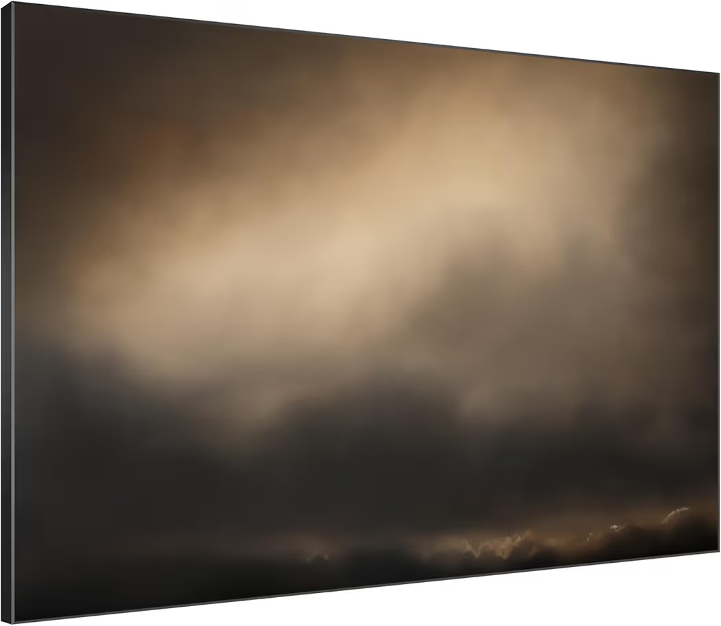 SIGNWIN 60"x72" Extra Large Framed Wall Art Golden Sunset Cloud, Moody Sky Scene for Home Living ... | Amazon (US)