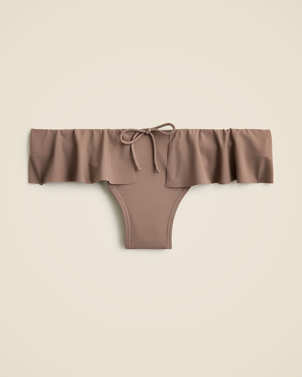 Maryam Nassir Zadeh X J.Crew ruffle bow-tie bikini bottom | J. Crew US