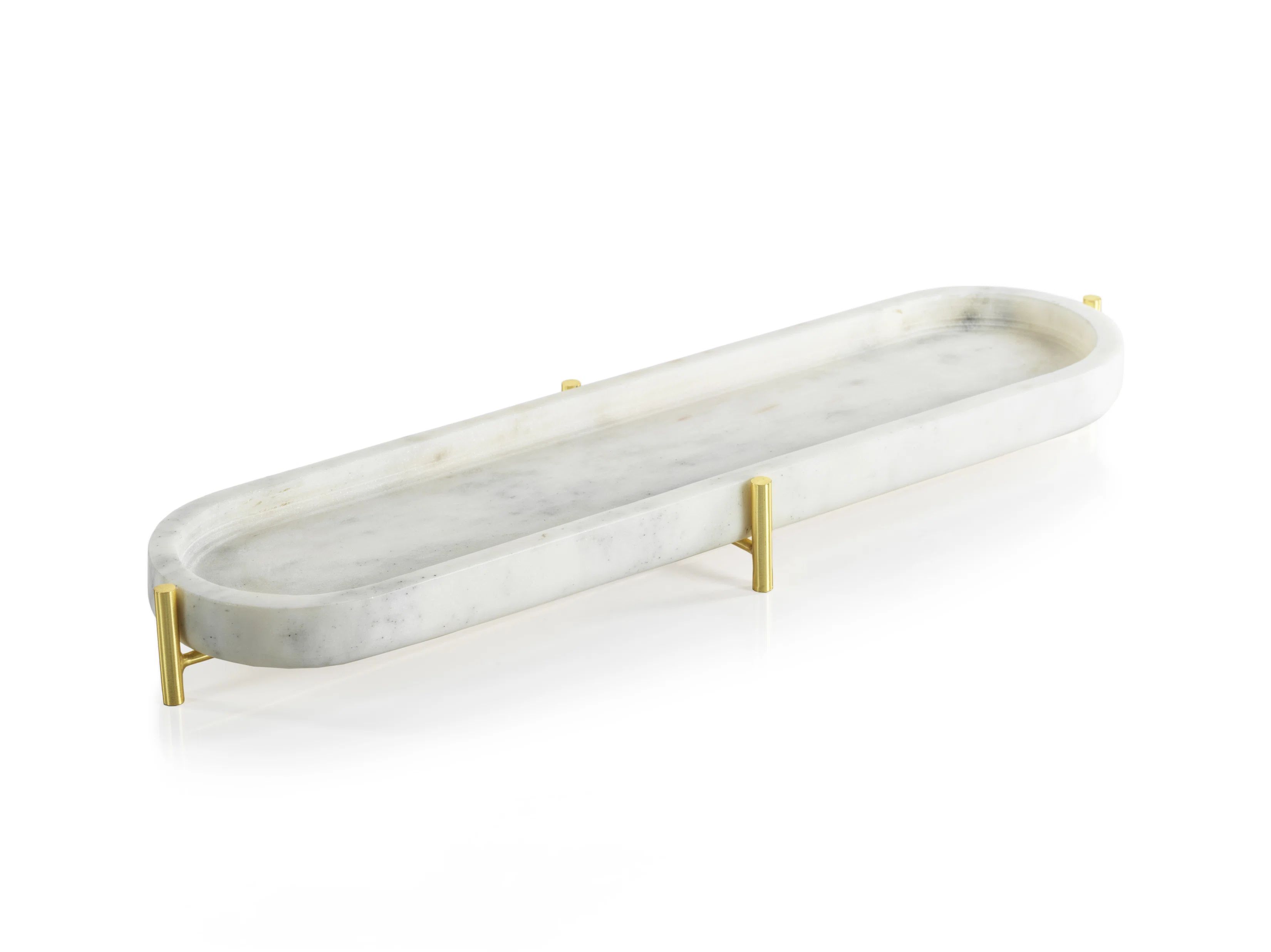 Everly Quinn Parteek Marble Tray | Wayfair | Wayfair North America